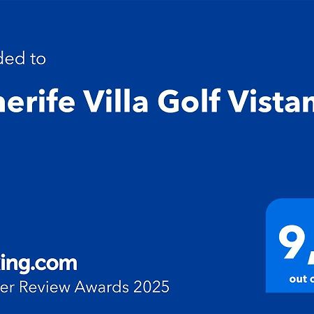 Tenerife Villa Golf Vistamar Σαν Μιγκέλ ντε Αμπόνα Εξωτερικό φωτογραφία